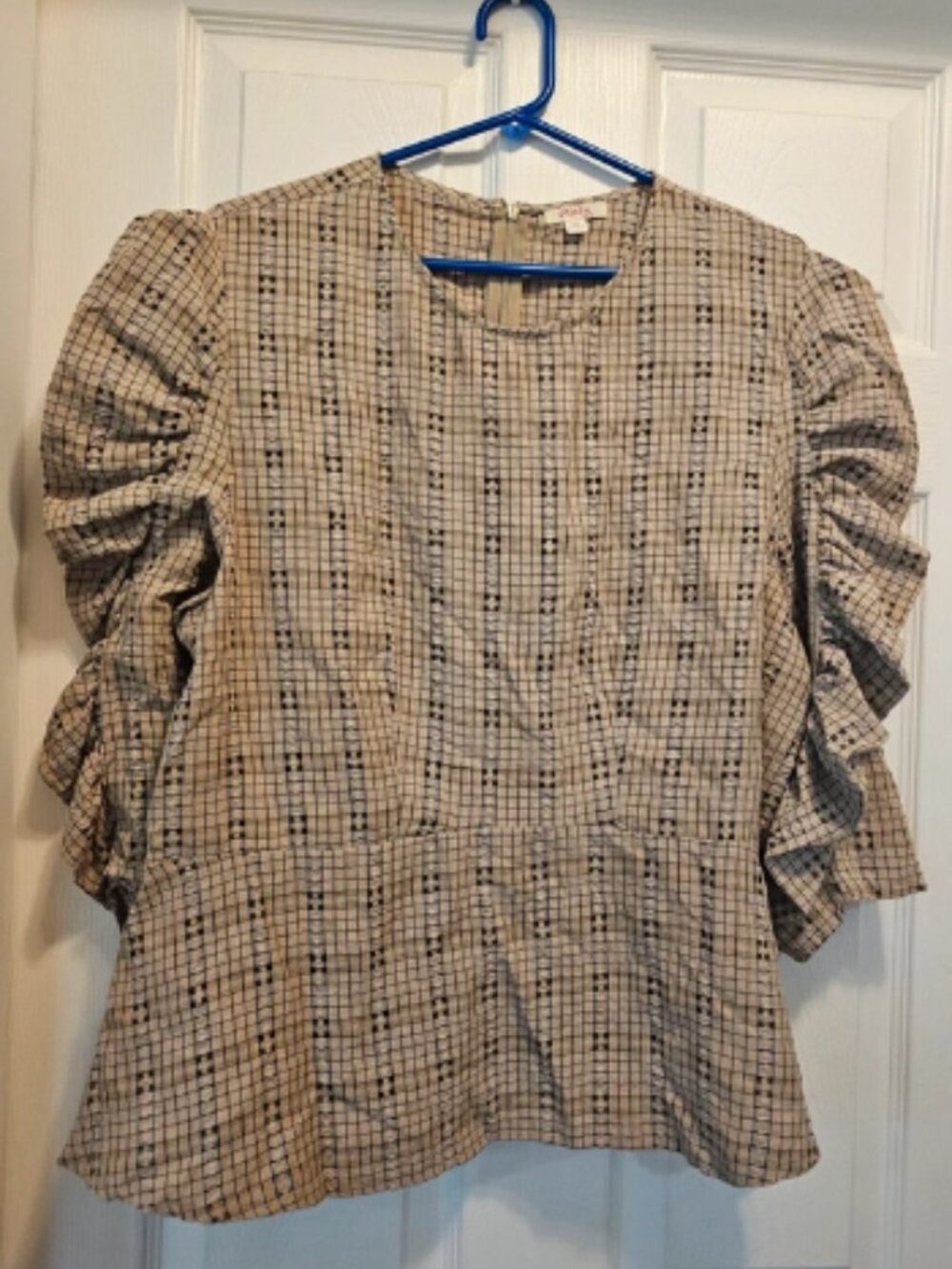 Pinky Ruffle Blouse Sz 2XL